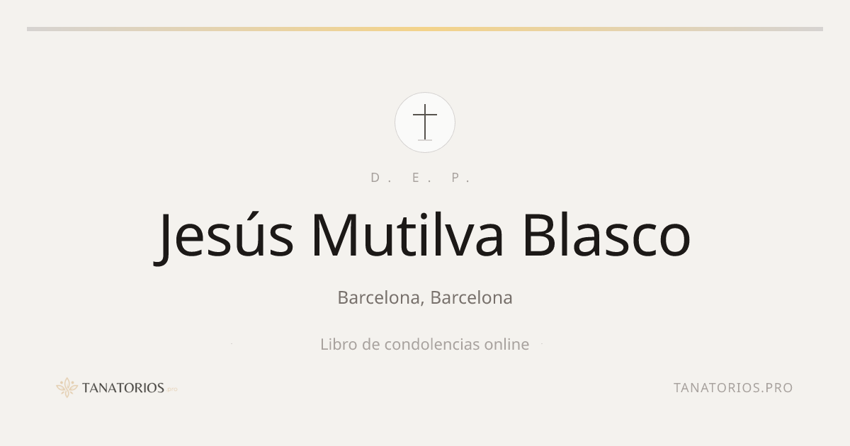 Memorial de Jesús Mutilva Blasco
