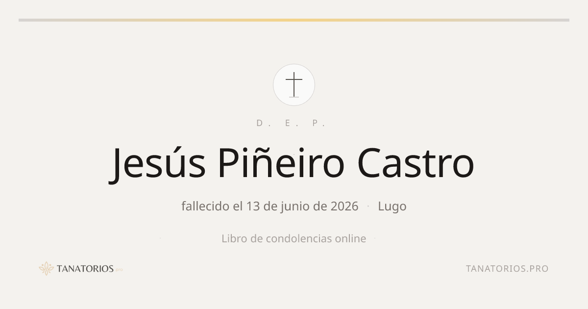 Memorial de Jesús Piñeiro Castro