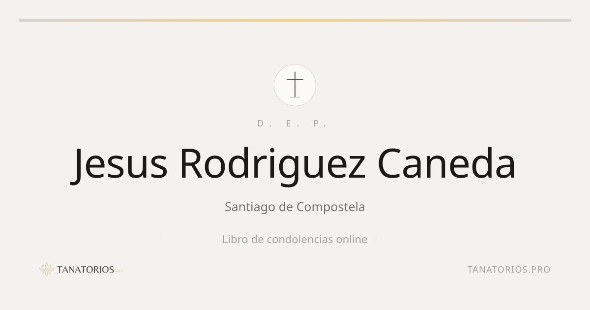 Memorial de Jesus Rodriguez Caneda