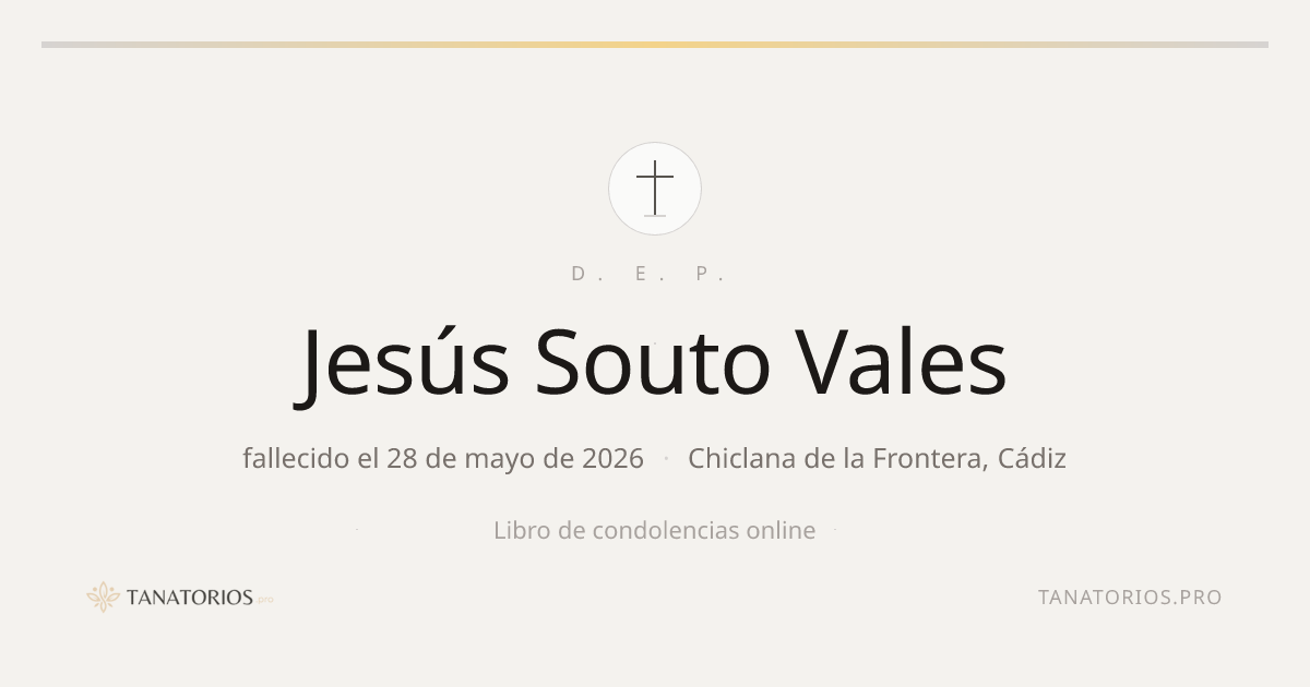 Memorial de Jesús Souto Vales