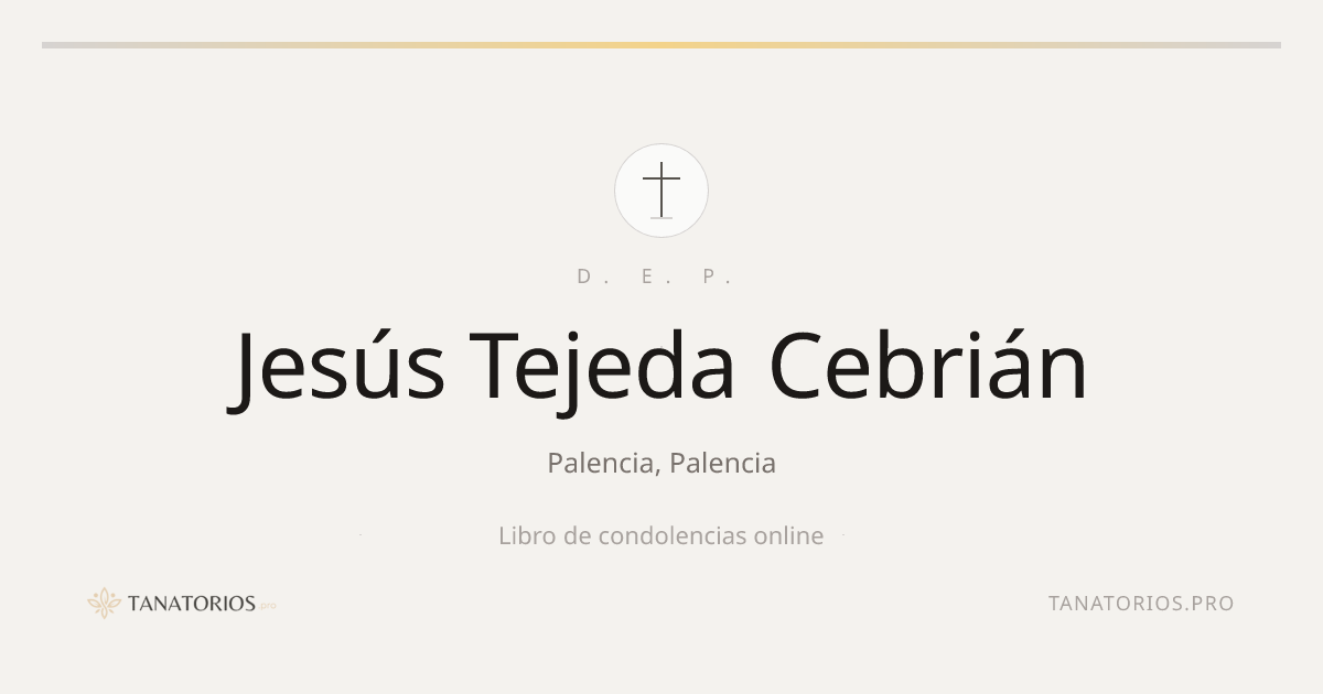 Memorial de Jesús Tejeda Cebrián