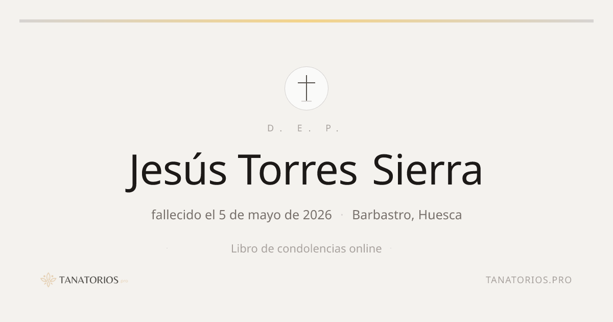 Memorial de Jesús Torres Sierra