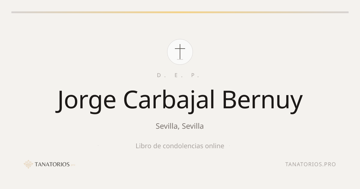 Memorial de Jorge Carbajal Bernuy