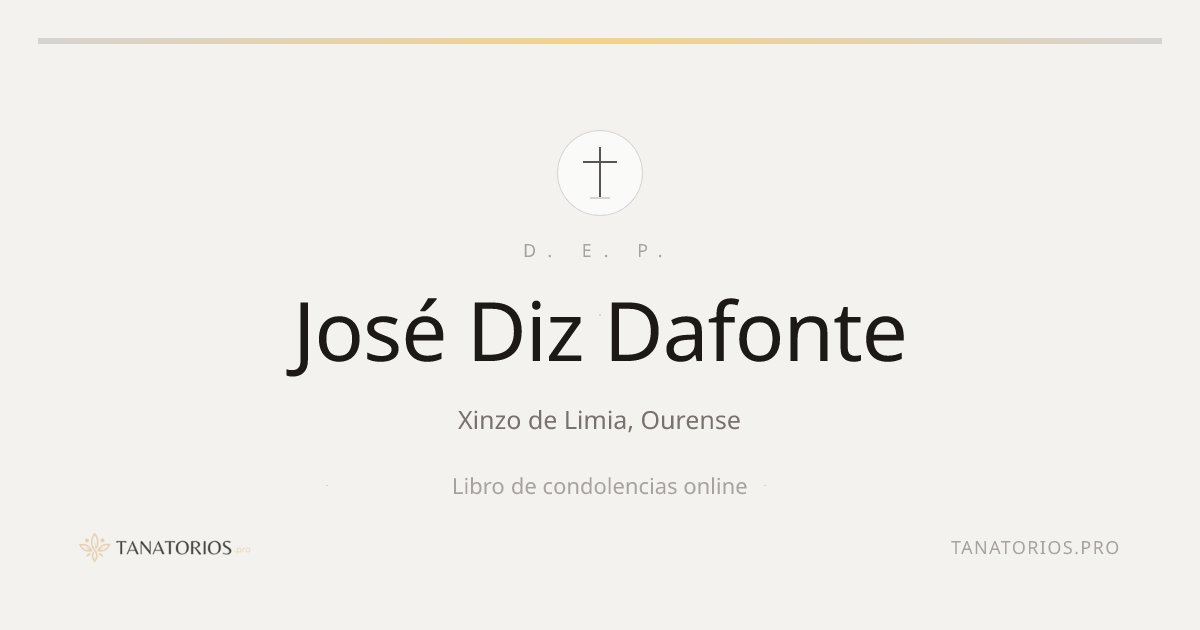 Memorial de José Diz Dafonte