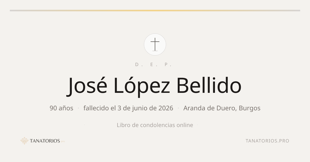 Memorial de José López Bellido