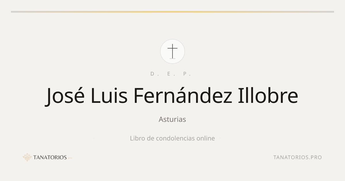 Memorial de José Luis Fernández Illobre