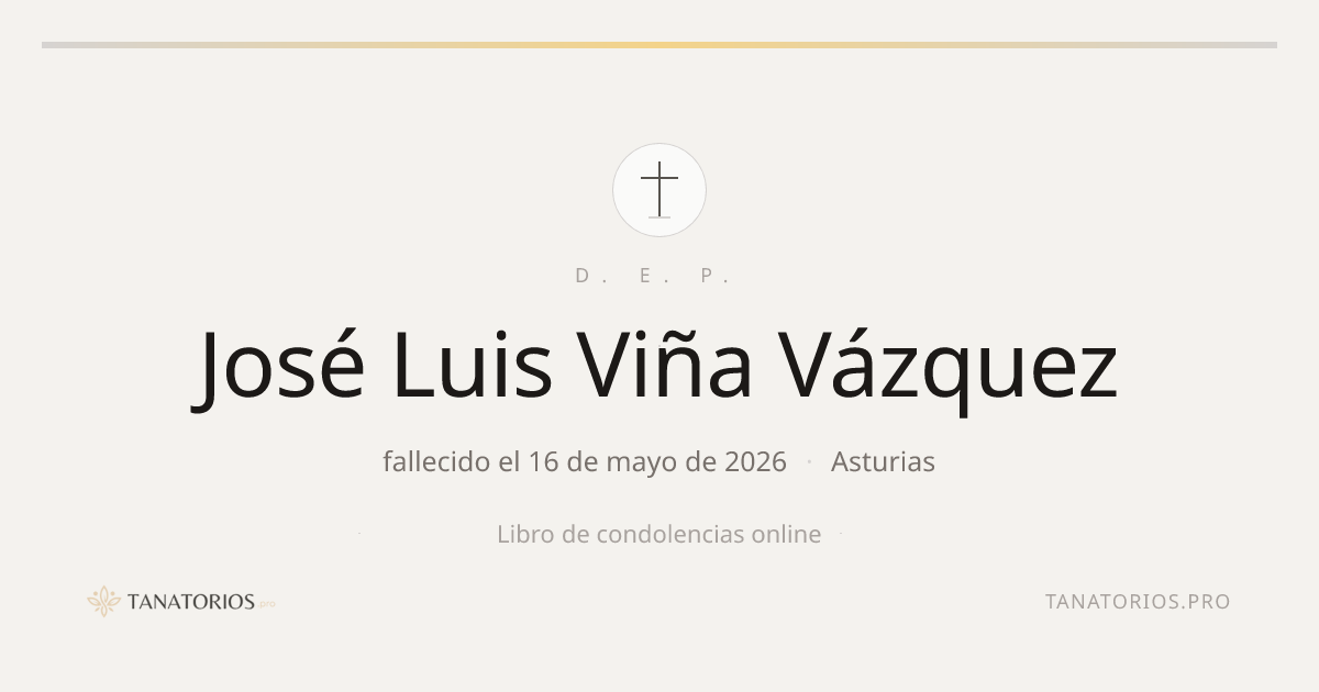 Memorial de José Luis Viña Vázquez