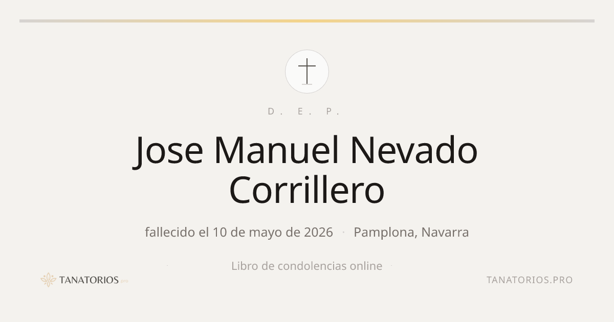 Memorial de Jose Manuel  Nevado Corrillero