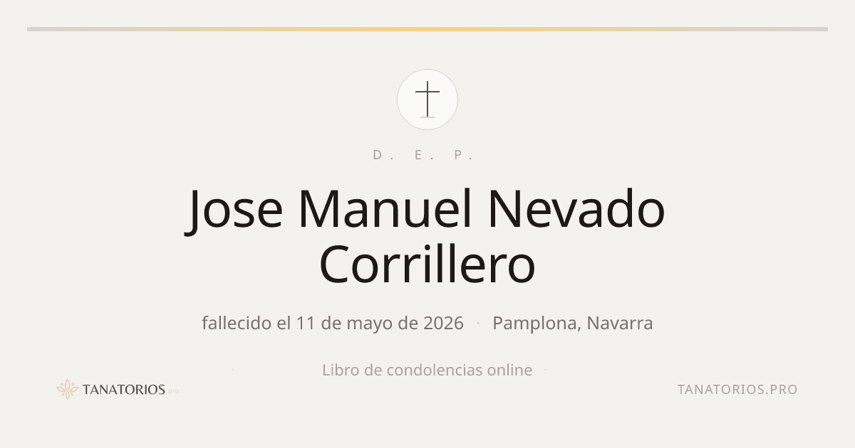 Memorial de Jose Manuel  Nevado Corrillero