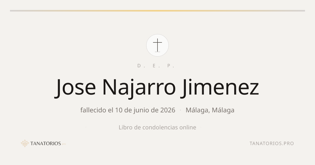 Memorial de Jose Najarro Jimenez