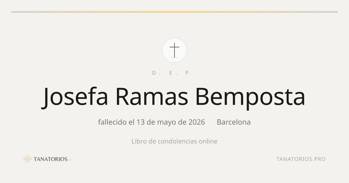 Memorial de Josefa Ramas Bemposta