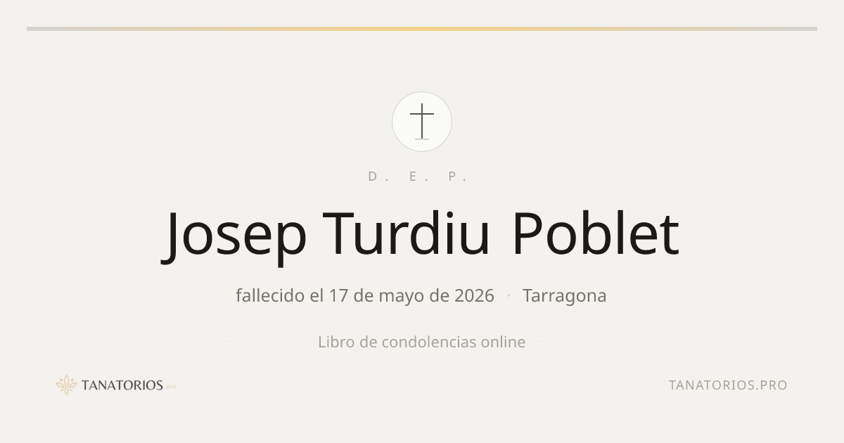 Memorial de Josep Turdiu Poblet