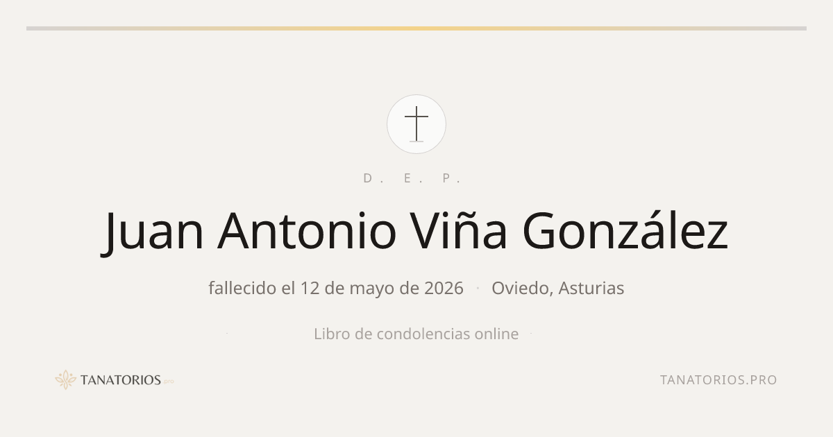 Memorial de Juan Antonio Viña González
