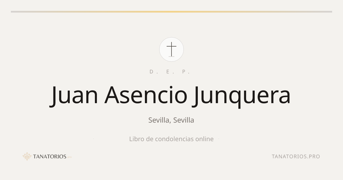 Memorial de Juan Asencio Junquera