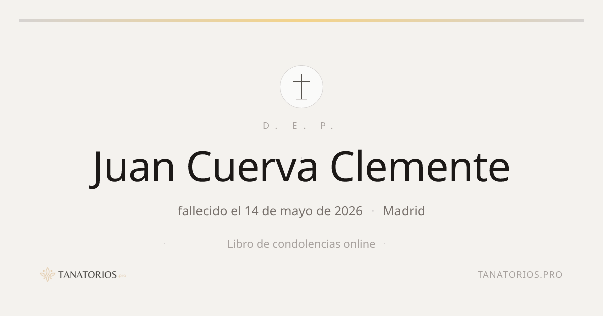 Memorial de Juan Cuerva Clemente