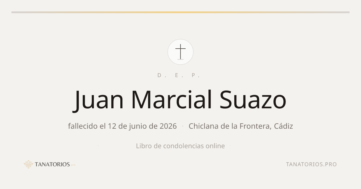 Memorial de Juan Marcial Suazo