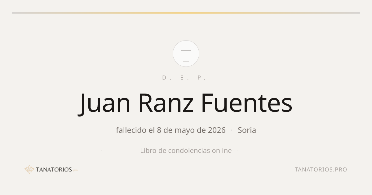 Memorial de Juan Ranz Fuentes