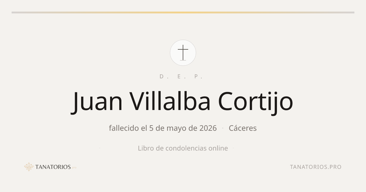 Memorial de Juan Villalba Cortijo