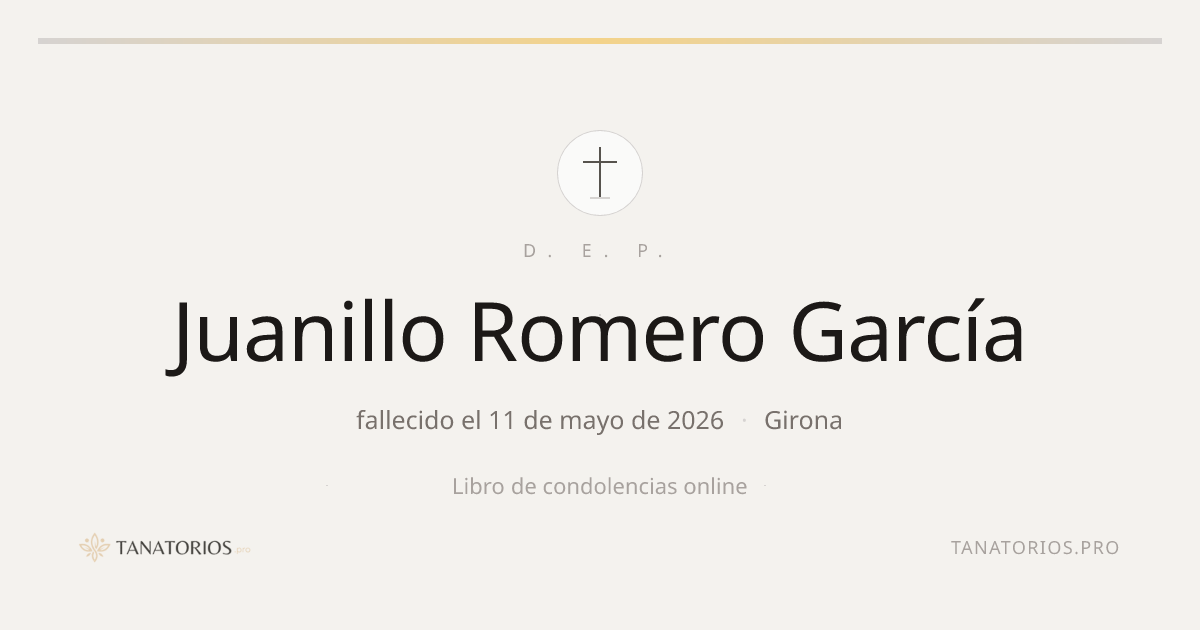 Memorial de Juanillo Romero García