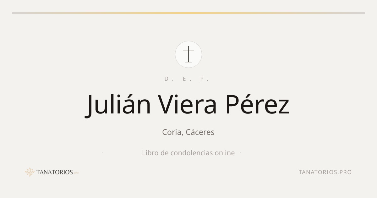 Memorial de Julián Viera Pérez