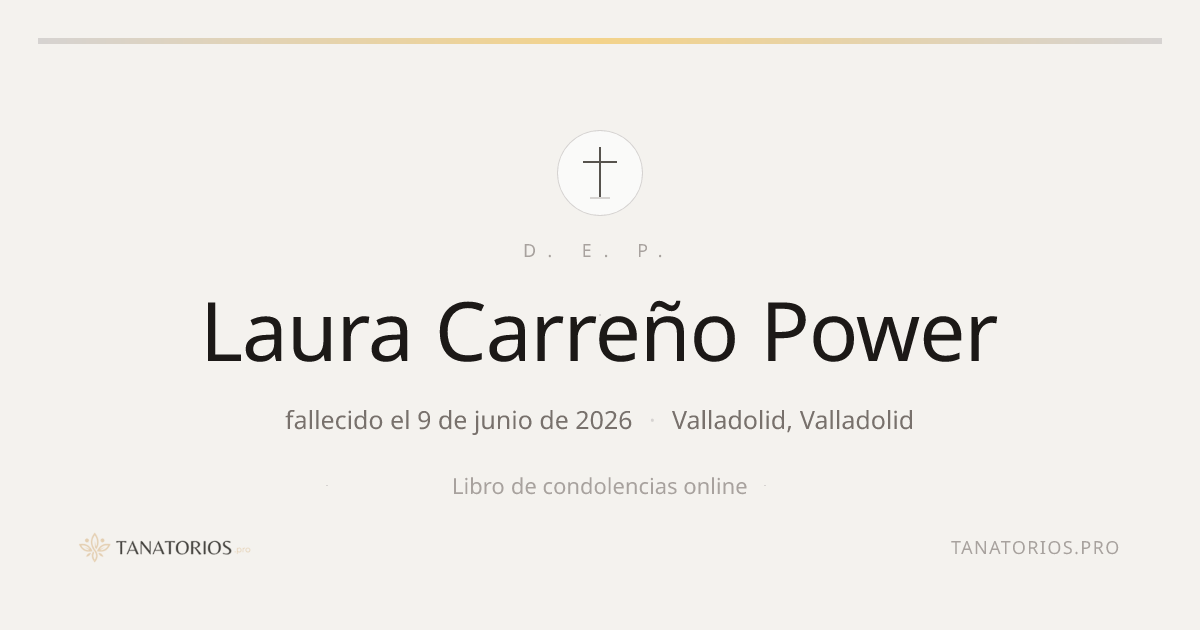 Memorial de Laura Carreño Power
