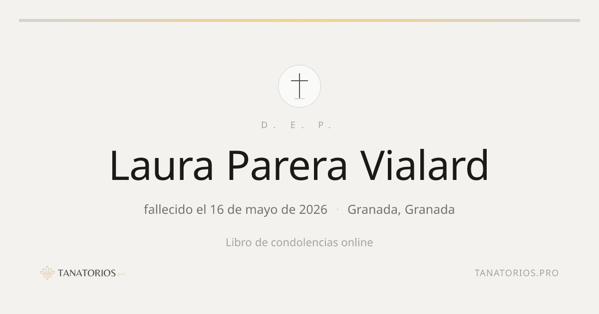 Memorial de Laura Parera Vialard
