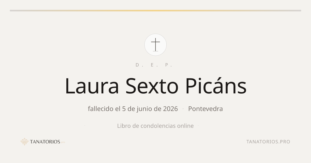 Memorial de Laura Sexto Picáns
