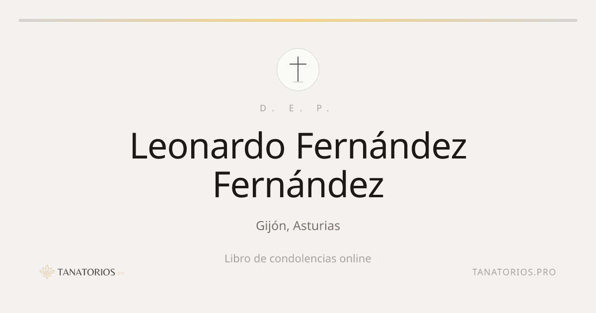 Memorial de Leonardo Fernández Fernández