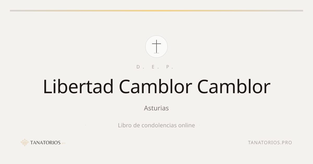 Memorial de Libertad Camblor Camblor