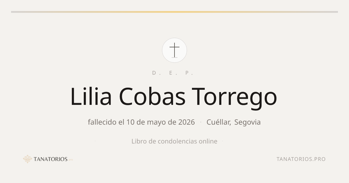 Memorial de Lilia Cobas Torrego