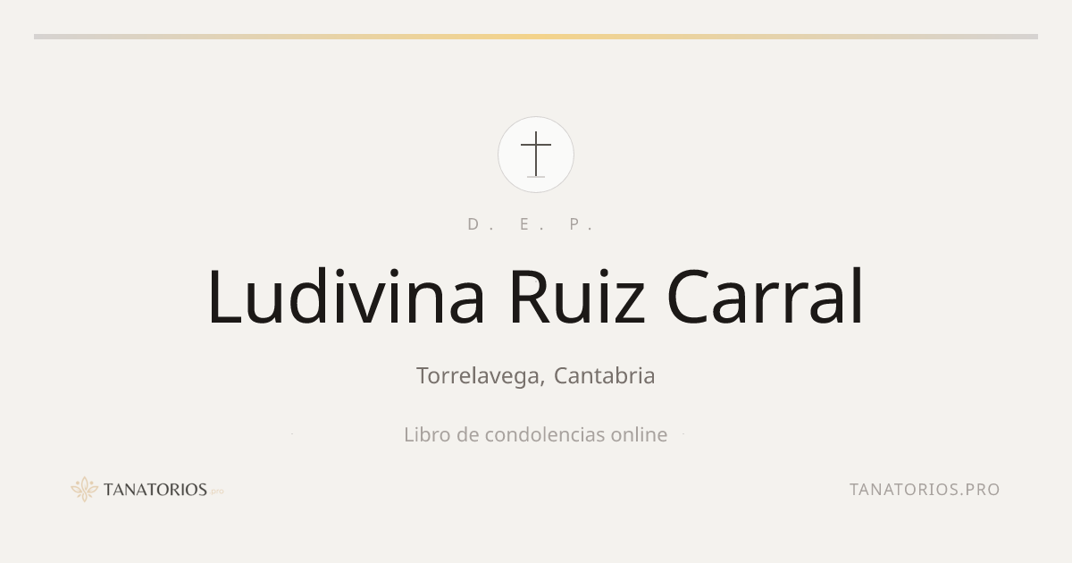 Memorial de Ludivina Ruiz Carral