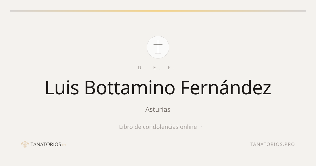 Memorial de Luis Bottamino Fernández