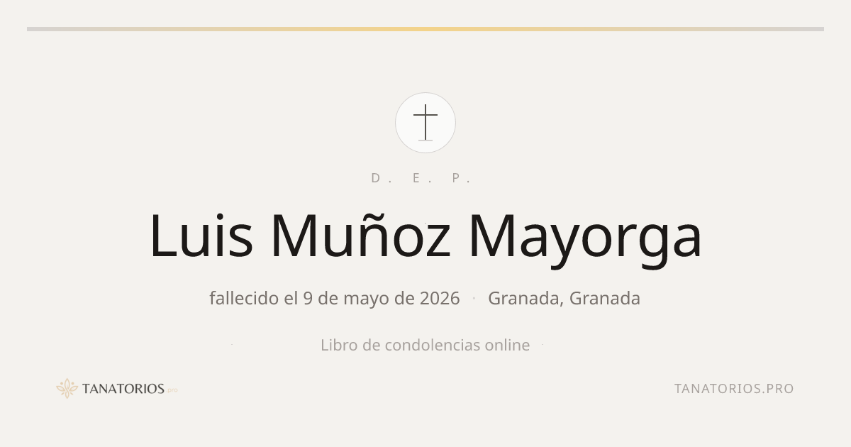 Memorial de Luis Muñoz Mayorga