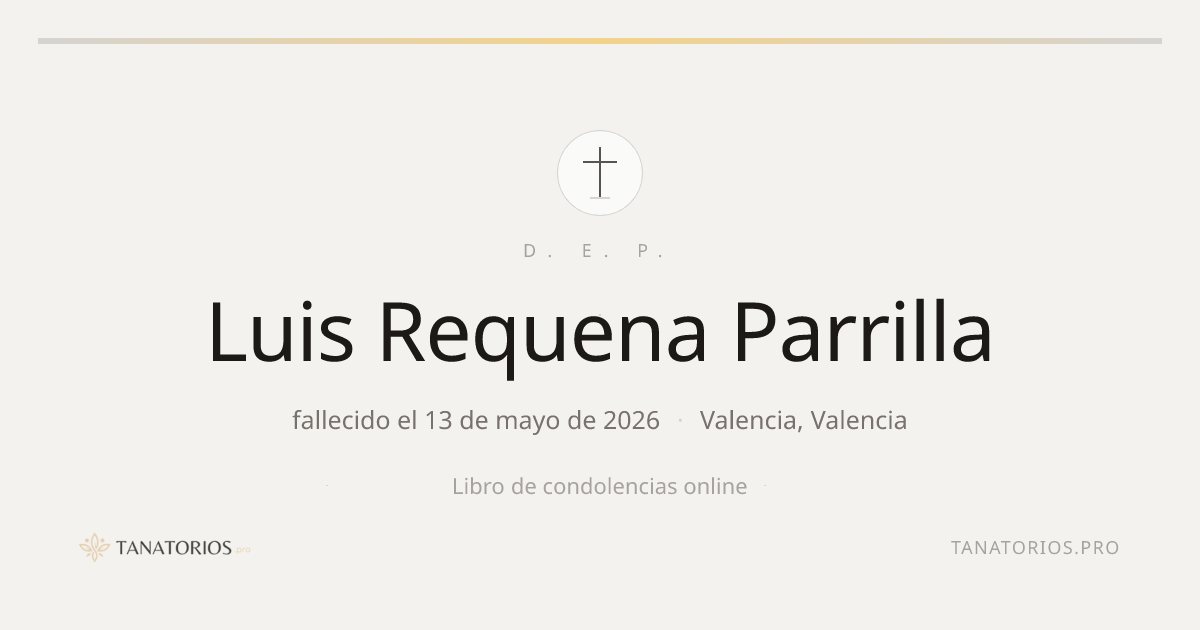 Memorial de Luis Requena Parrilla
