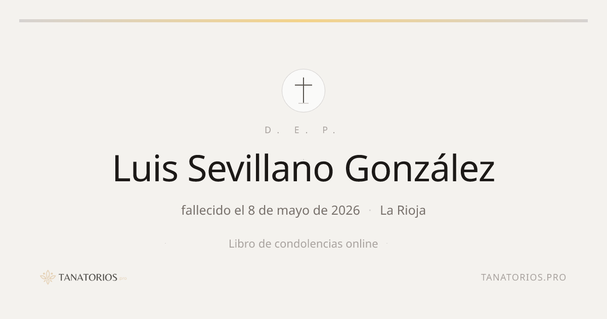 Memorial de Luis Sevillano González