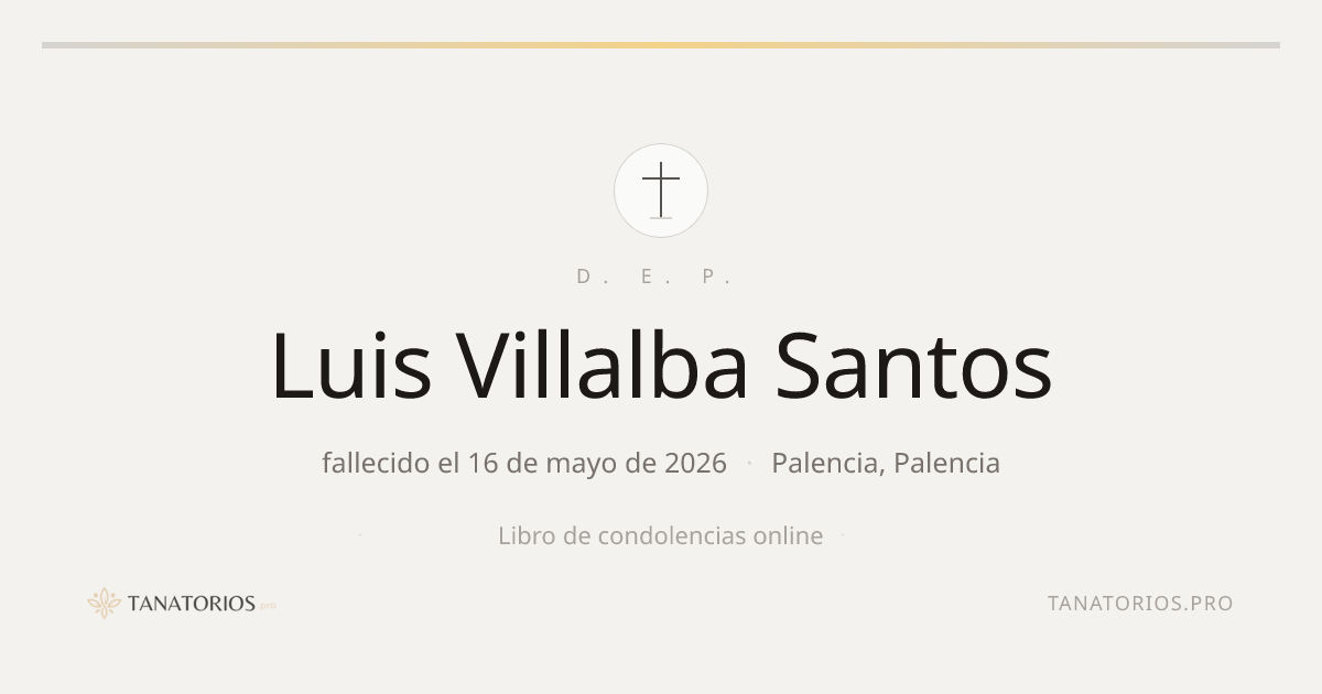 Memorial de Luis Villalba Santos