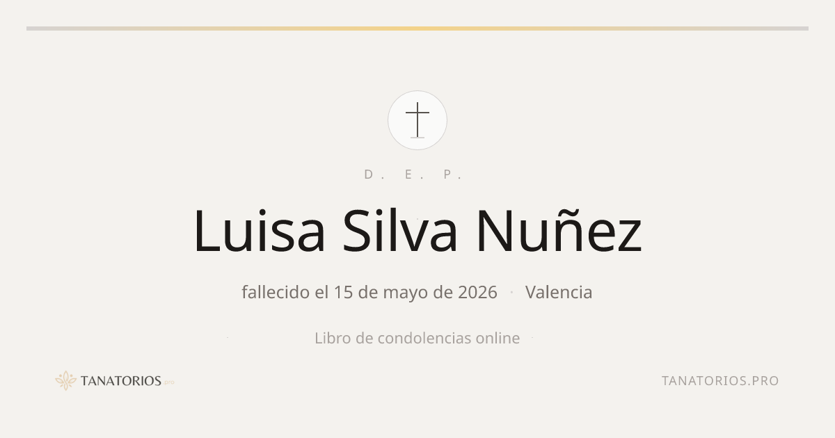 Memorial de Luisa Silva Nuñez