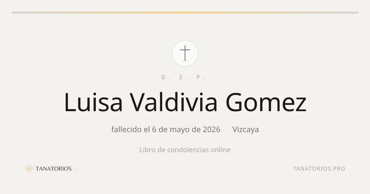 Memorial de Luisa Valdivia Gomez