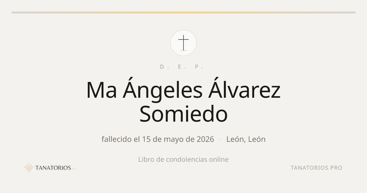 Memorial de Ma Ángeles Álvarez Somiedo