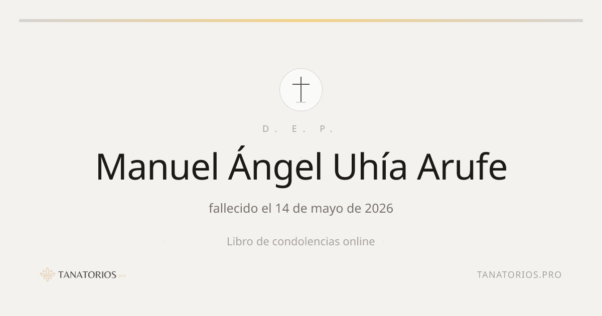 Memorial de Manuel Ángel Uhía Arufe