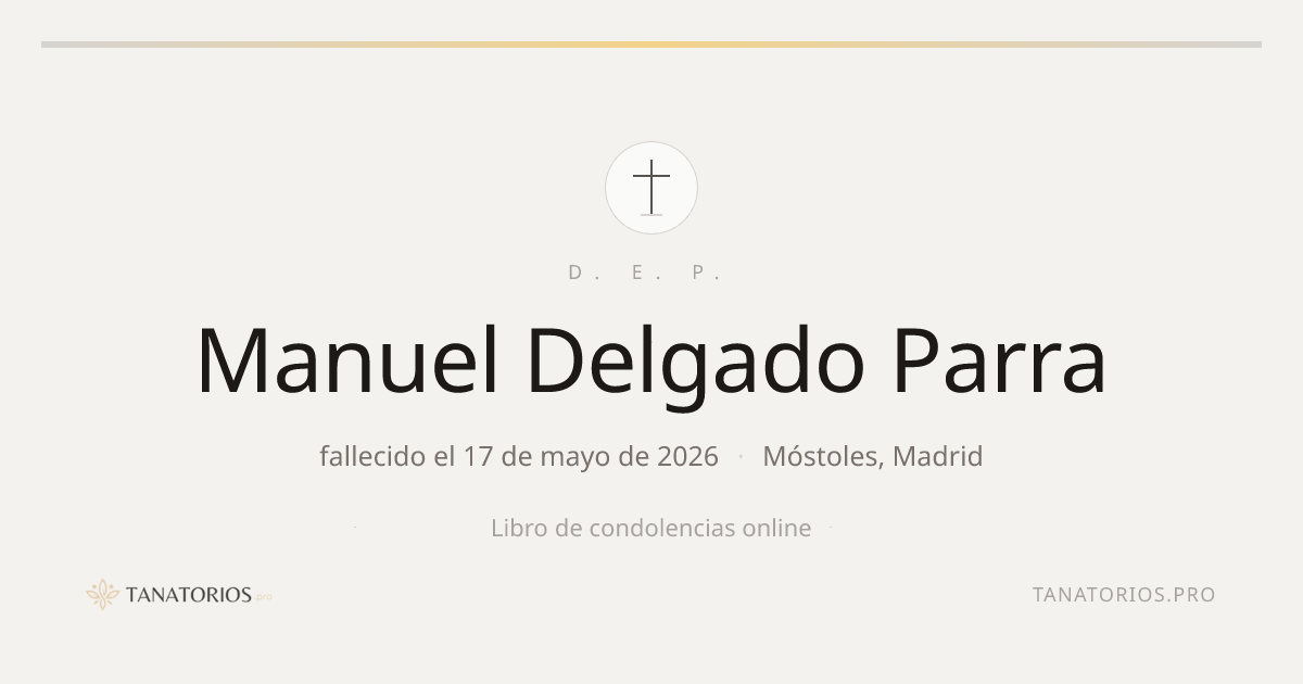 Memorial de Manuel Delgado Parra
