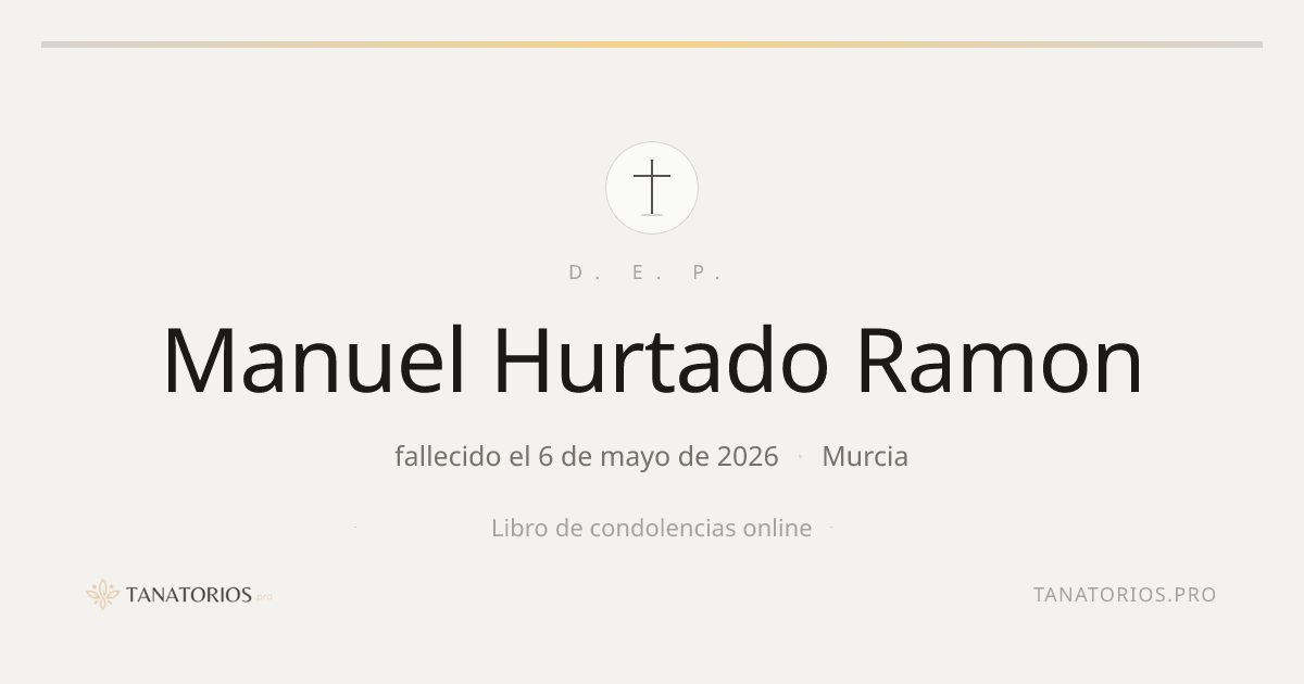 Memorial de Manuel Hurtado Ramon