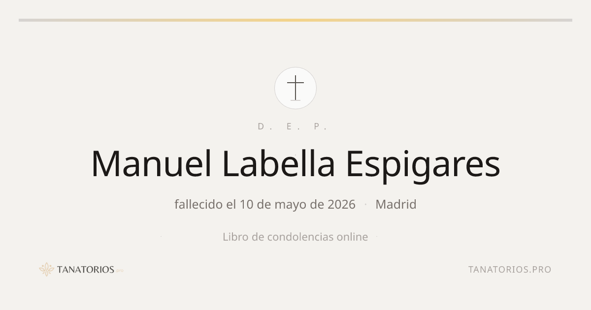 Memorial de Manuel Labella Espigares