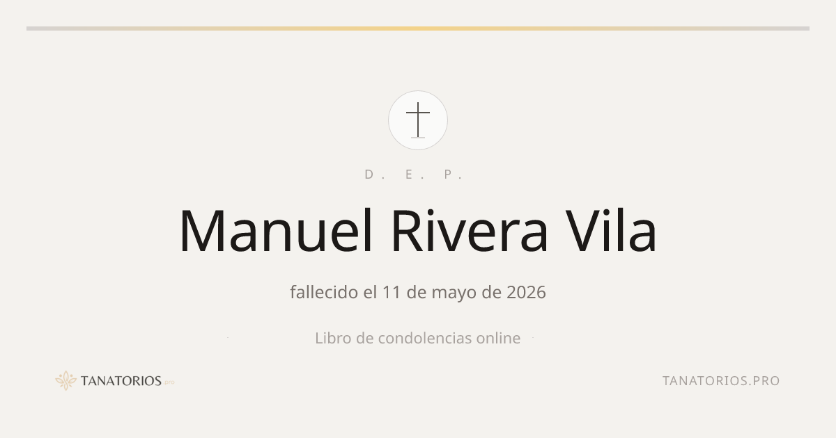 Memorial de Manuel Rivera Vila