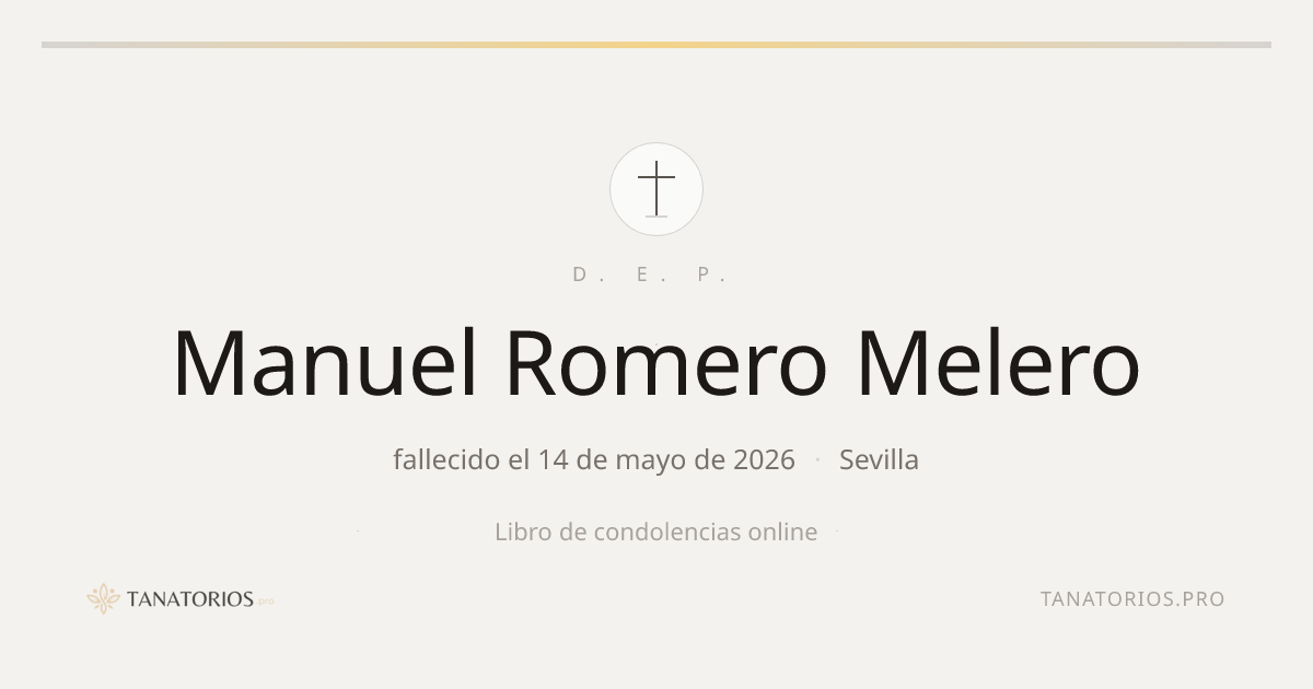 Memorial de Manuel Romero Melero