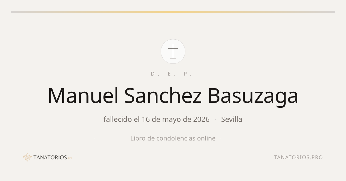 Memorial de Manuel Sanchez Basuzaga