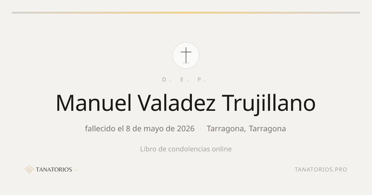 Memorial de Manuel Valadez Trujillano