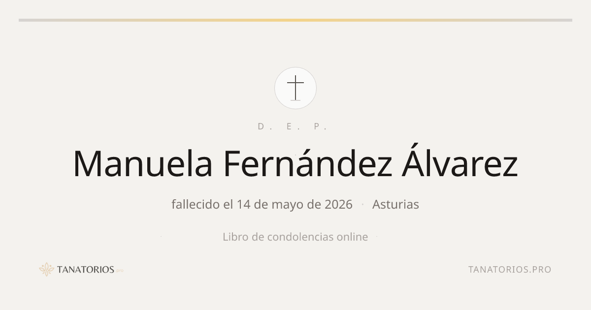 Memorial de Manuela Fernández Álvarez