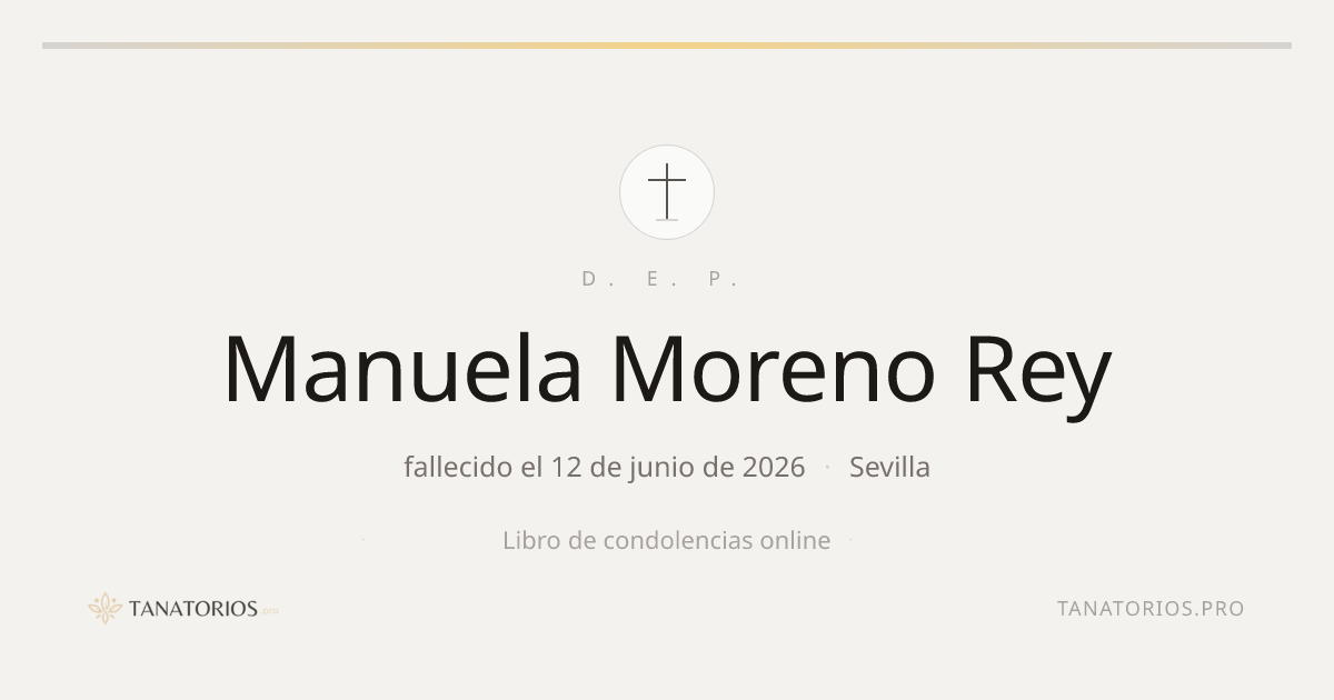 Memorial de Manuela Moreno Rey