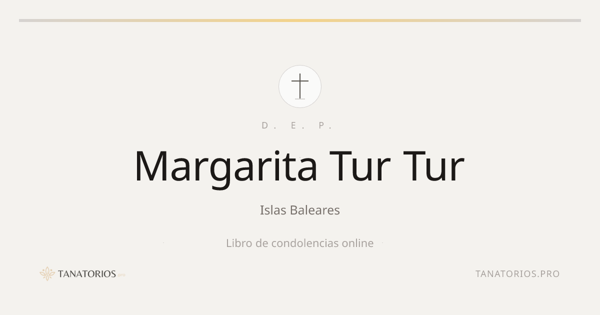 Memorial de Margarita Tur Tur